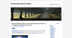 Desktop Screenshot of blog.peningo.com
